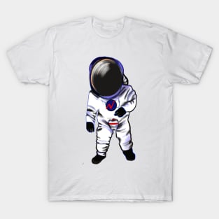 Astronaut in Space suit - cute Cavoodle, Cavapoo, Cavalier King Charles Spaniel T-Shirt